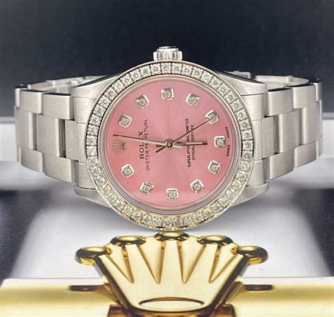 solar pink rolex